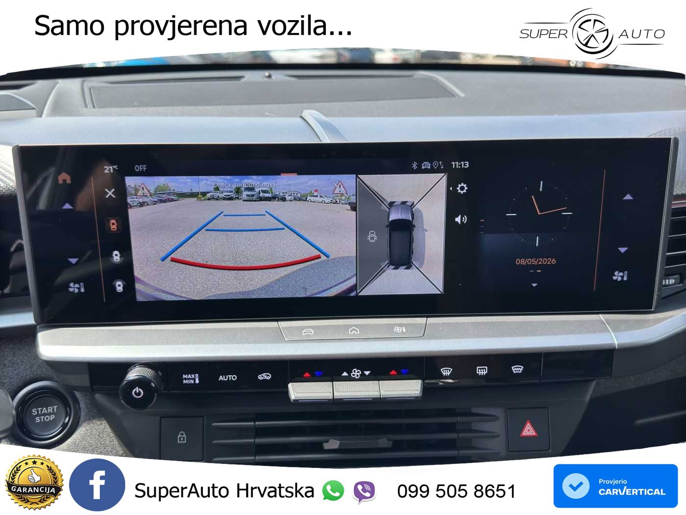 Opel Grandland 1.2 Turbo (145 KS) Hybrid eDCT GS LED+GR SJED+ACC