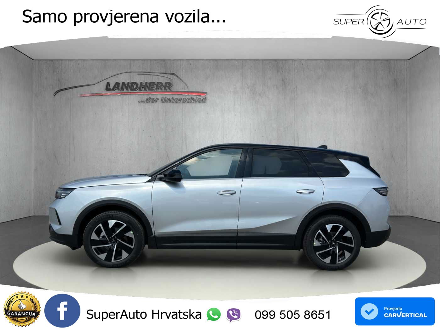 Opel Grandland 1.2 Turbo (145 KS) Hybrid eDCT GS LED+GR SJED+ACC