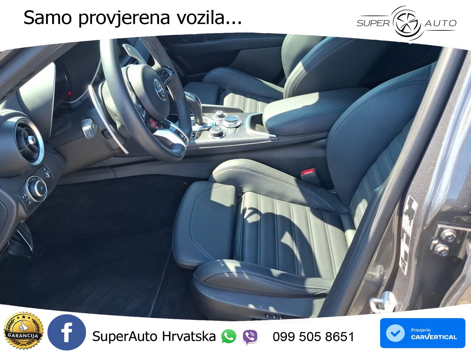 Alfa Romeo Giulia Quadrifoglio 2.9 V6 Bi-Turbo (520 KS) Automatic LED+GR SJED+ACC