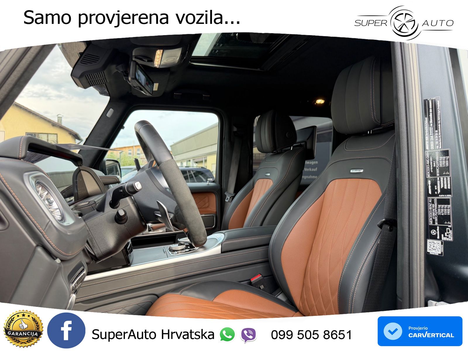 Mercedes AMG G 63 Long V8 (585 KS) 4MATIC 9G-TRONIC AMG SPEEDSHIFT TCT