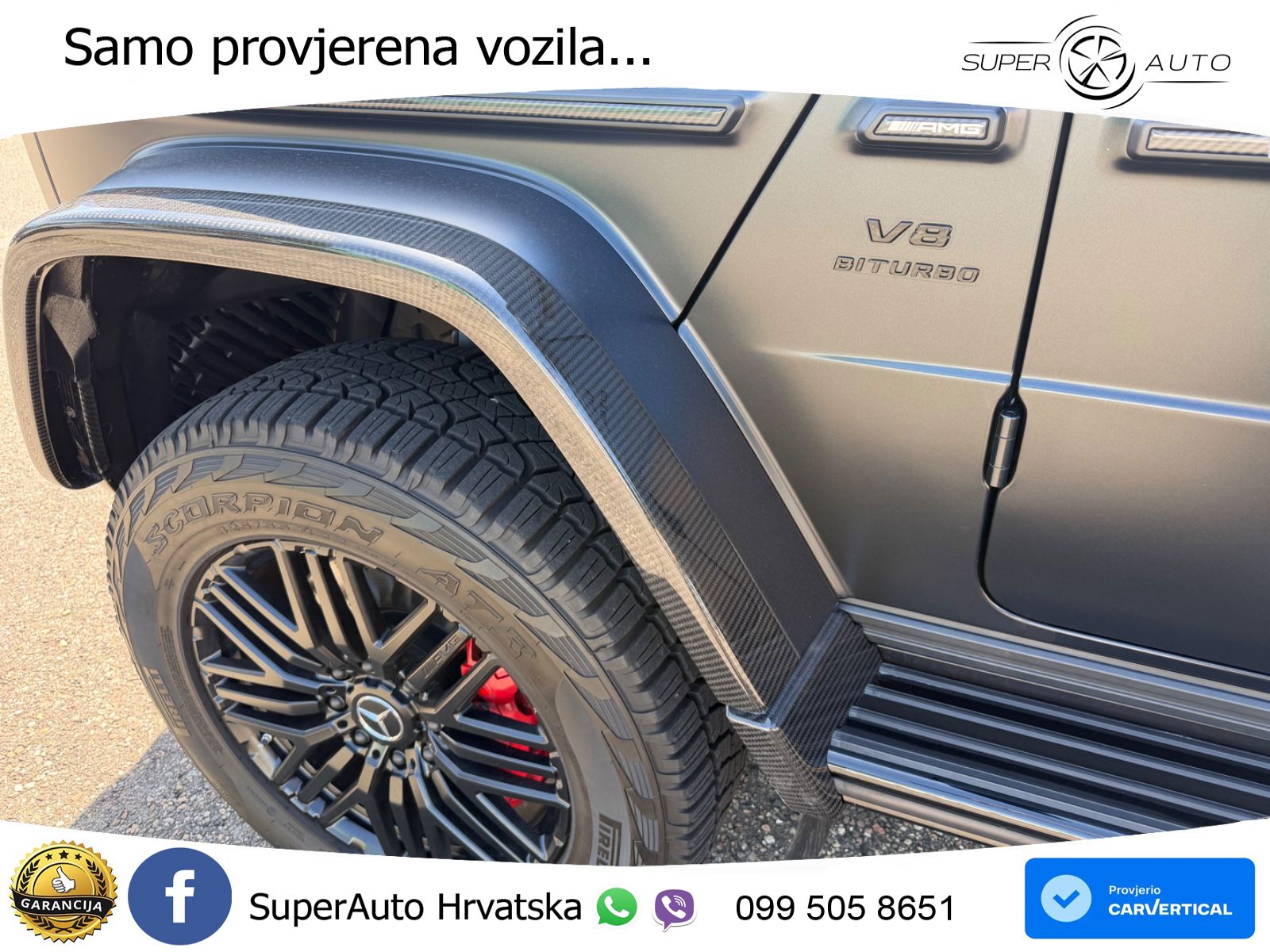 Mercedes AMG G 63 Long V8 (585 KS) 4MATIC 9G-TRONIC AMG SPEEDSHIFT TCT