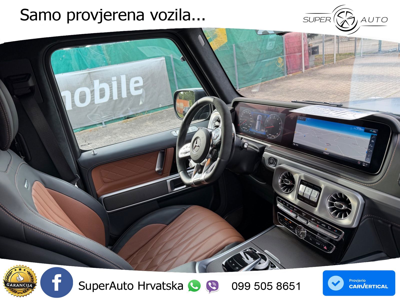 Mercedes AMG G 63 Long V8 (585 KS) 4MATIC 9G-TRONIC AMG SPEEDSHIFT TCT