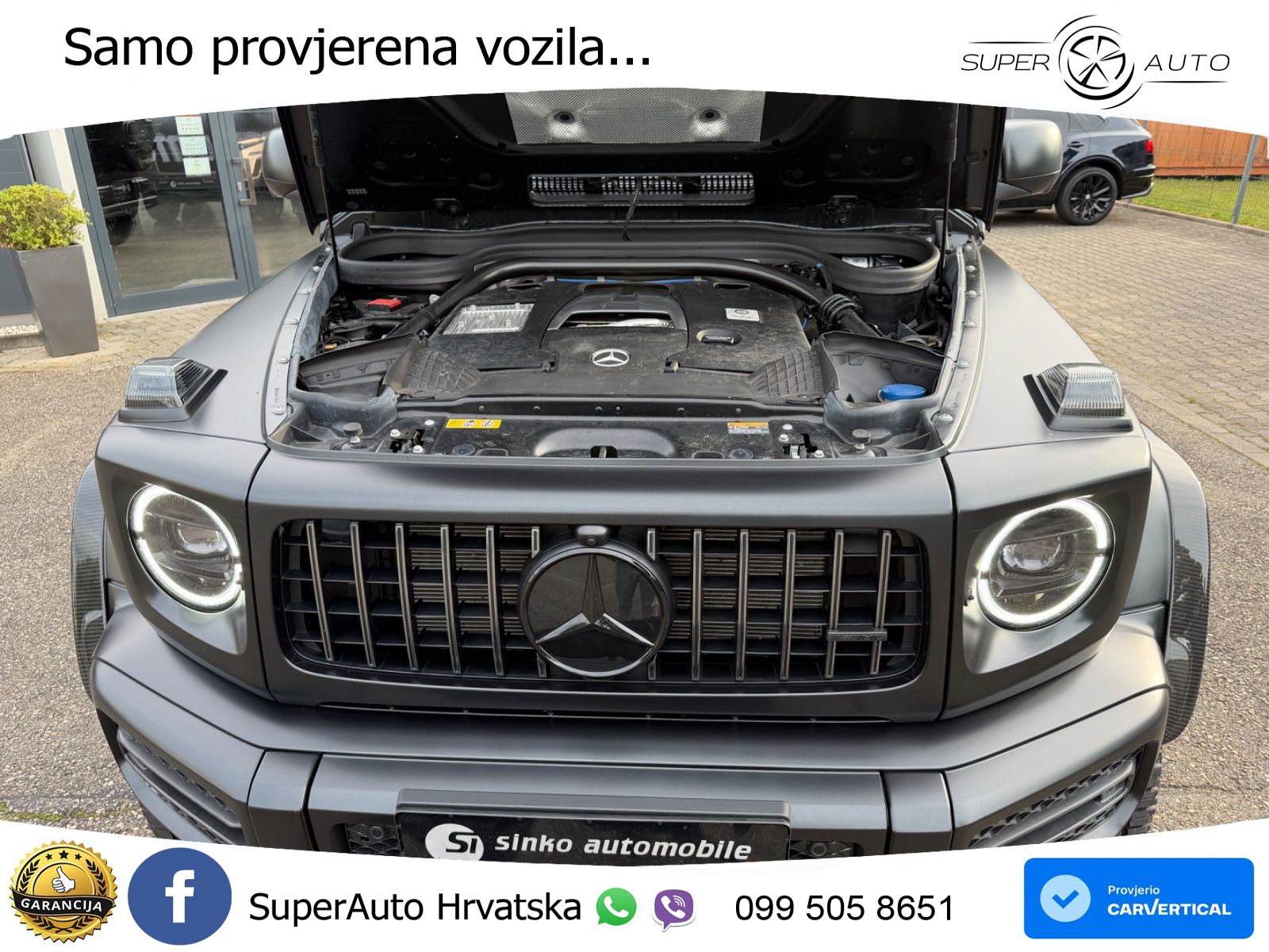 Mercedes AMG G 63 Long V8 (585 KS) 4MATIC 9G-TRONIC AMG SPEEDSHIFT TCT