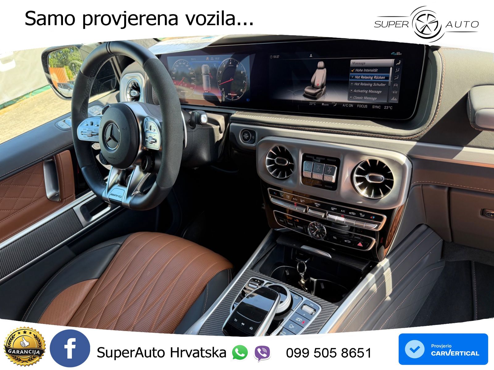 Mercedes AMG G 63 Long V8 (585 KS) 4MATIC 9G-TRONIC AMG SPEEDSHIFT TCT