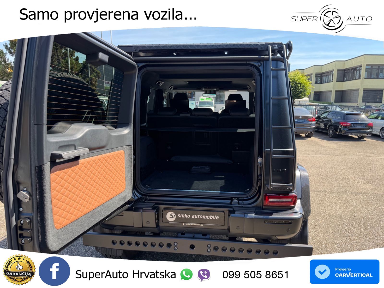 Mercedes AMG G 63 Long V8 (585 KS) 4MATIC 9G-TRONIC AMG SPEEDSHIFT TCT