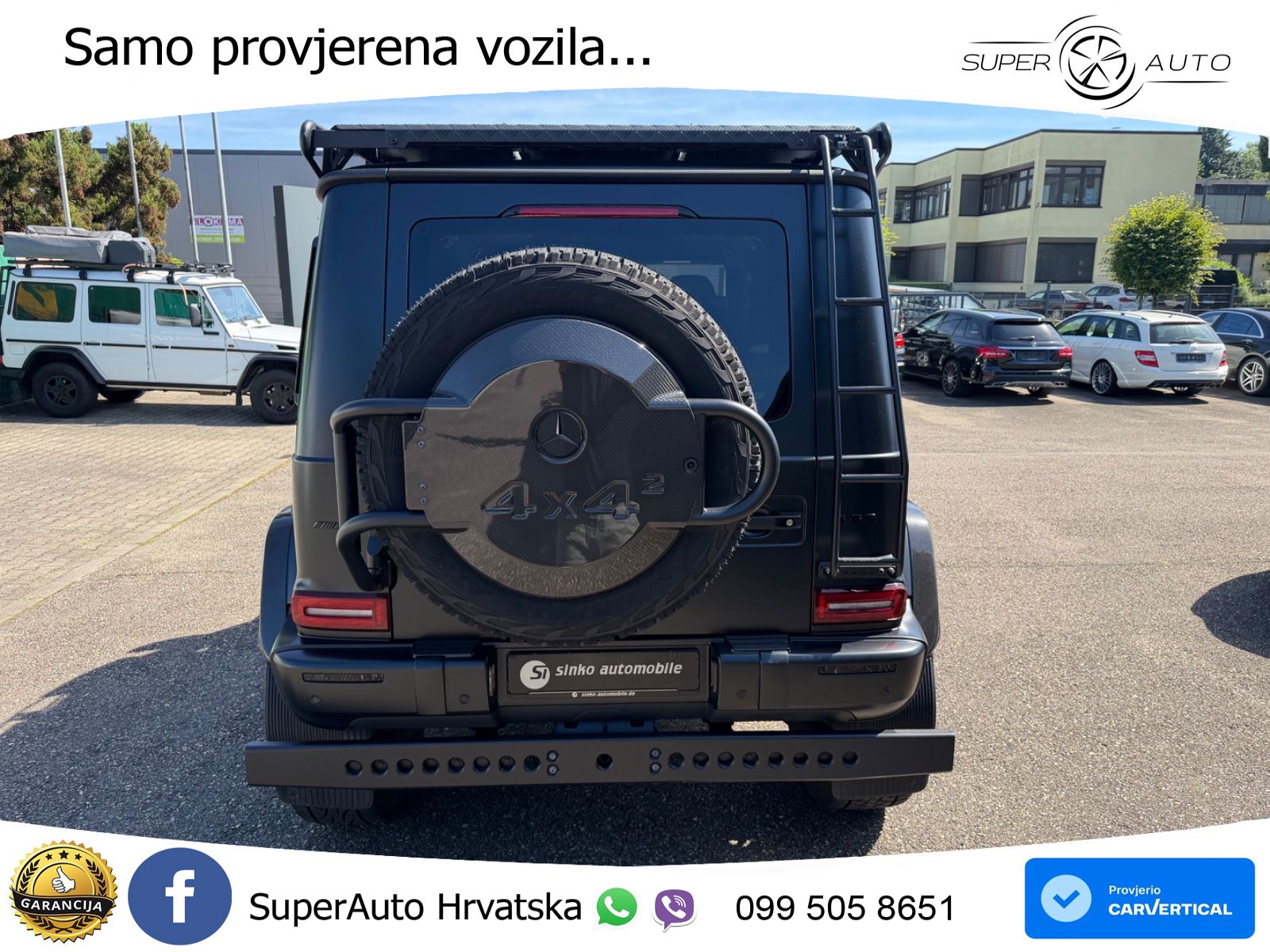 Mercedes AMG G 63 Long V8 (585 KS) 4MATIC 9G-TRONIC AMG SPEEDSHIFT TCT