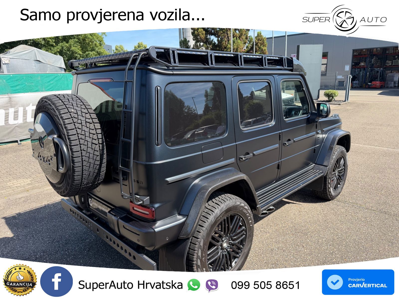 Mercedes AMG G 63 Long V8 (585 KS) 4MATIC 9G-TRONIC AMG SPEEDSHIFT TCT