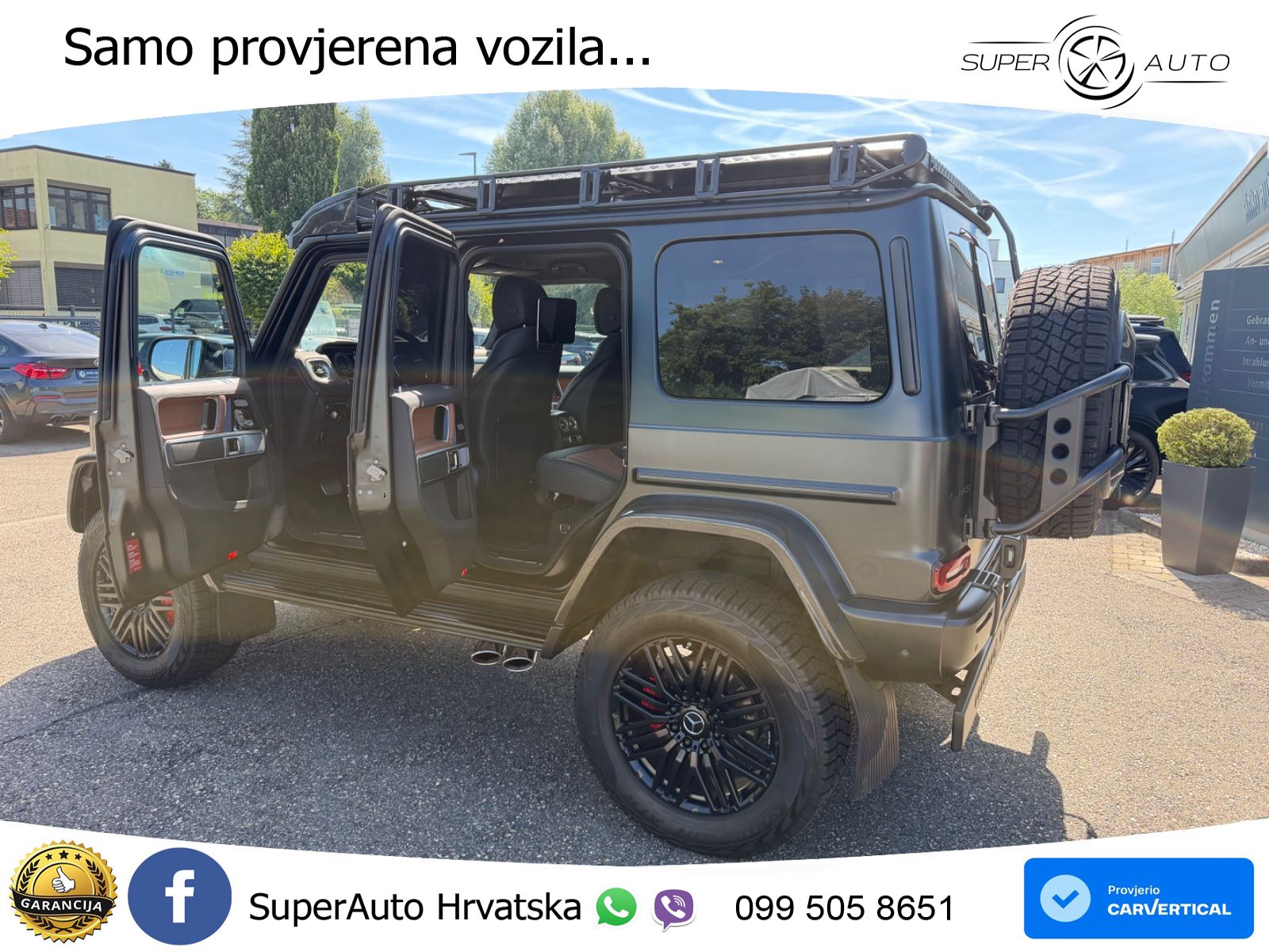 Mercedes AMG G 63 Long V8 (585 KS) 4MATIC 9G-TRONIC AMG SPEEDSHIFT TCT