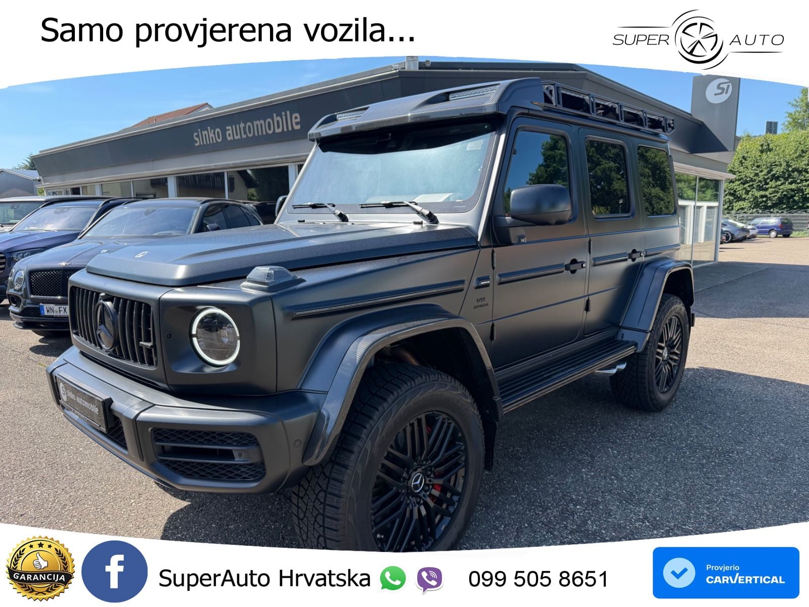 Mercedes AMG G 63 Long V8 (585 KS) 4MATIC 9G-TRONIC AMG SPEEDSHIFT TCT