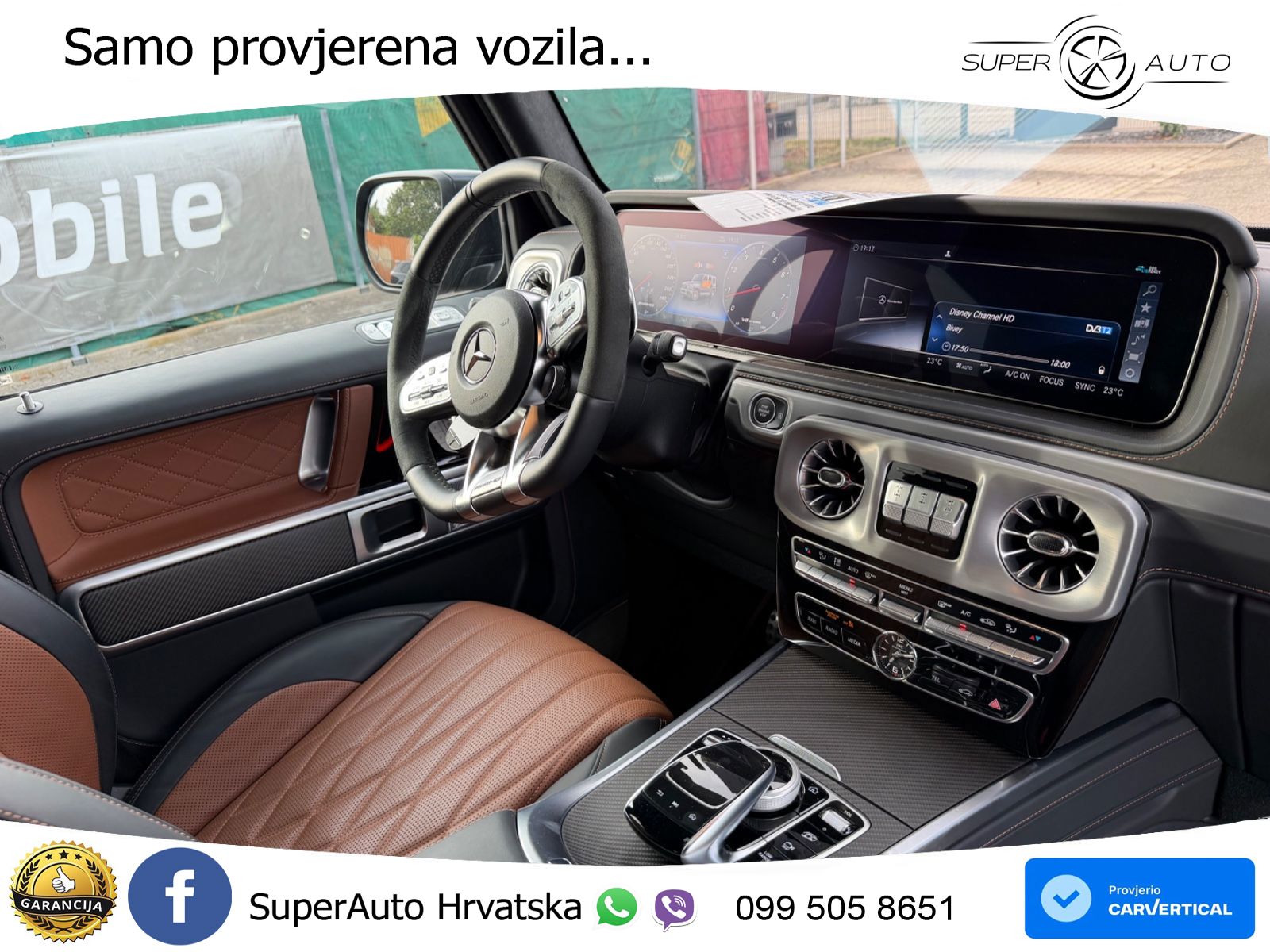 Mercedes AMG G 63 Long V8 (585 KS) 4MATIC 9G-TRONIC AMG SPEEDSHIFT TCT