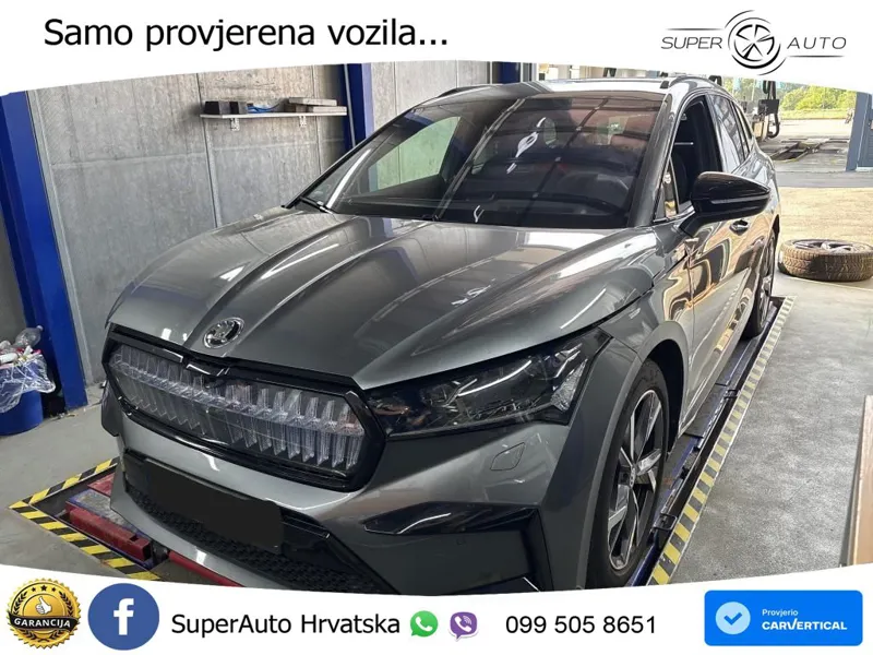 Škoda Enyaq iV 80 82 kWh (204 KS) SportLine LED+GR SJED+ACC
