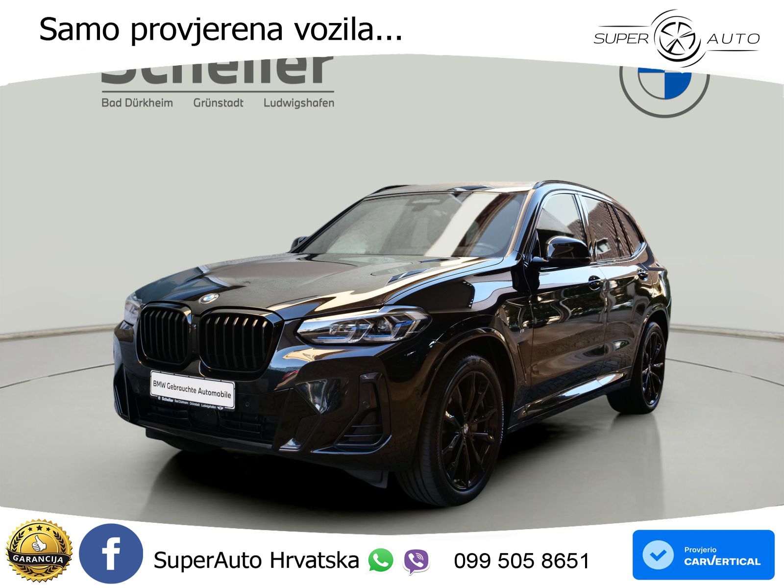 BMW X3 30i xDrive Steptronic M Sport LED+GR SJED+ACC