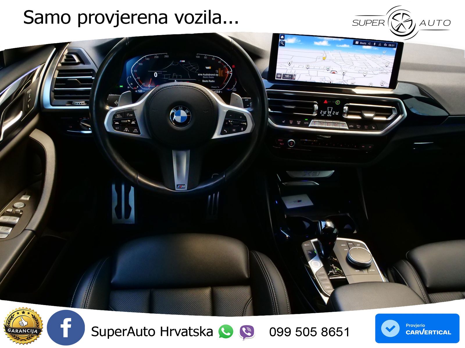 BMW X3 30i xDrive Steptronic M Sport LED+GR SJED+ACC
