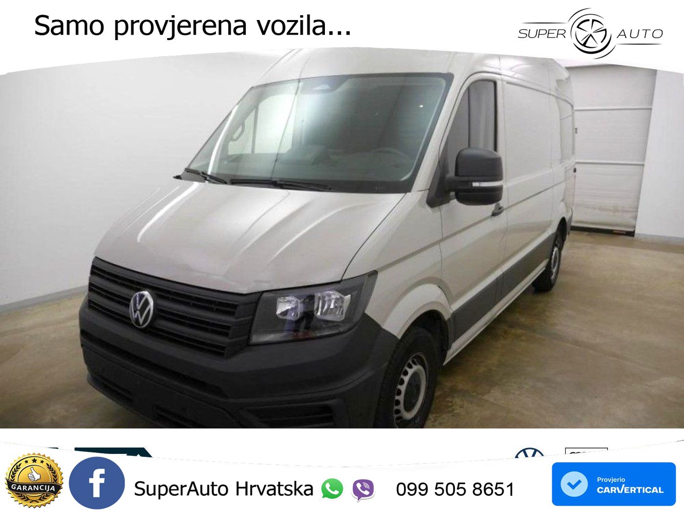 Volkswagen Crafter 35 Kasten 2.0 TDI mittel hoch Klima*AHK* 140 KS