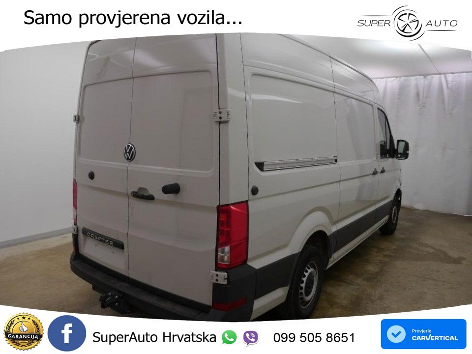 Volkswagen Crafter 35 Kasten 2.0 TDI mittel hoch Klima*AHK* 140 KS