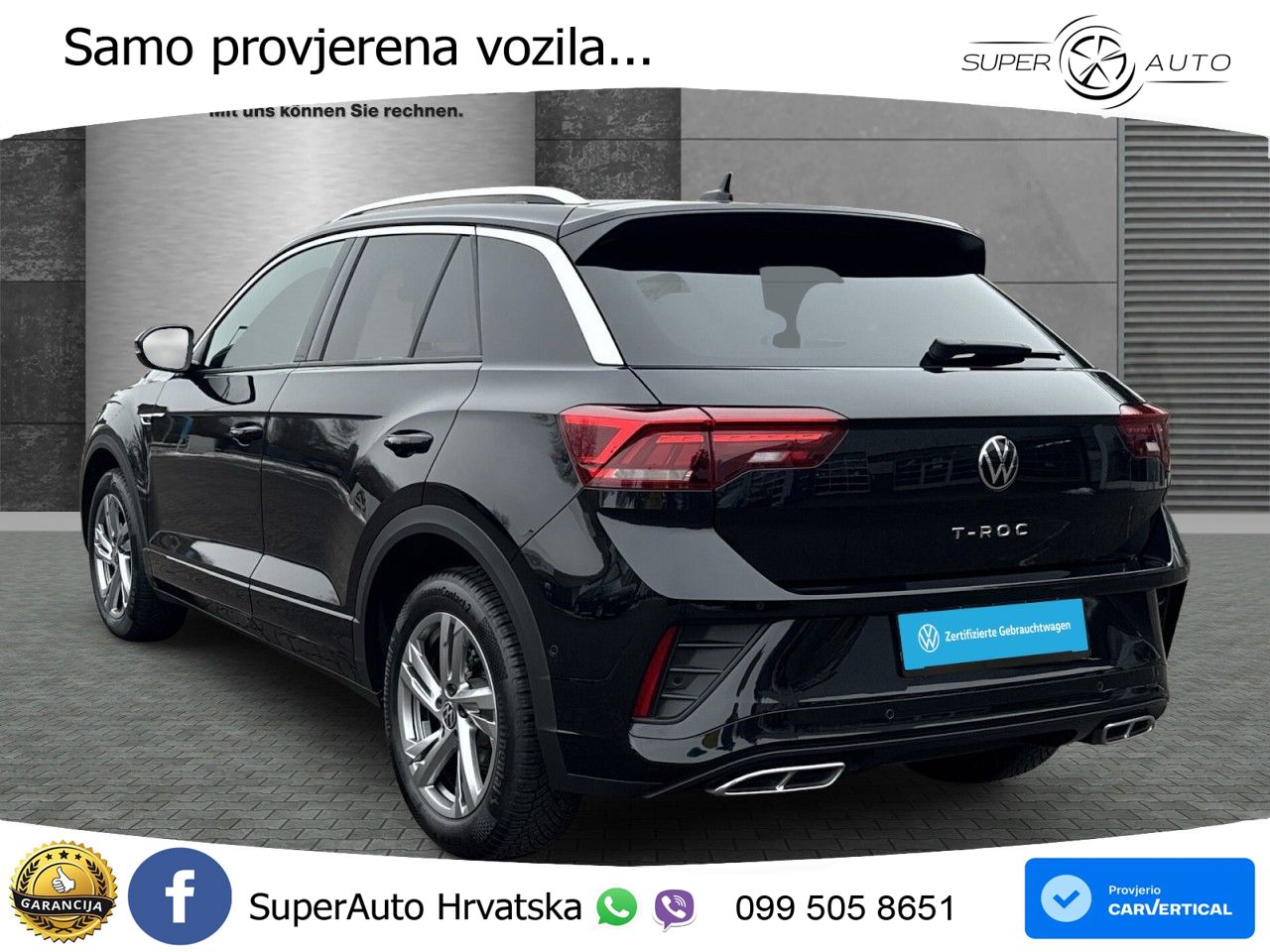 Volkswagen T-Roc 1.5 TSI (150 KS) LED+GR SJED+ACC