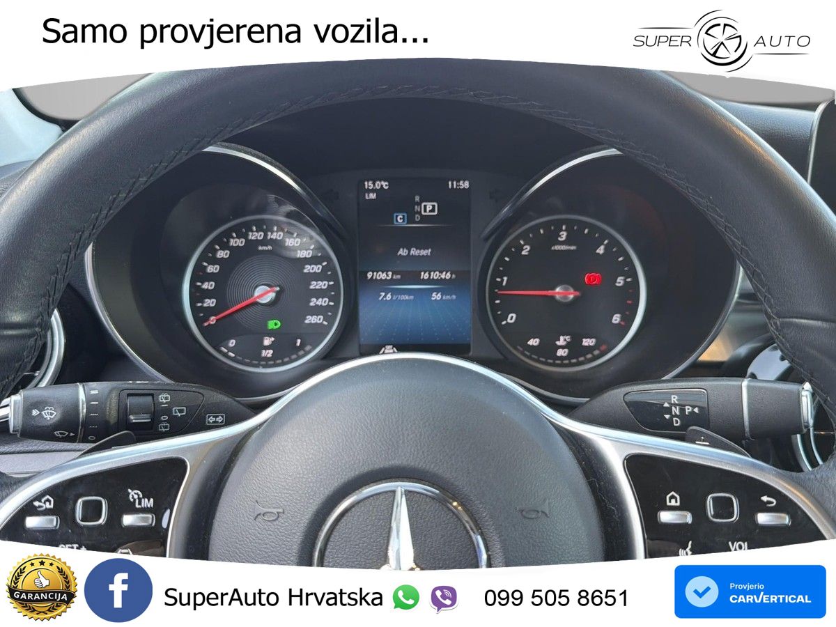 Mercedes GLC 220d (194 KS) 4MATIC G-TRONIC LED+GR SJED+ACC