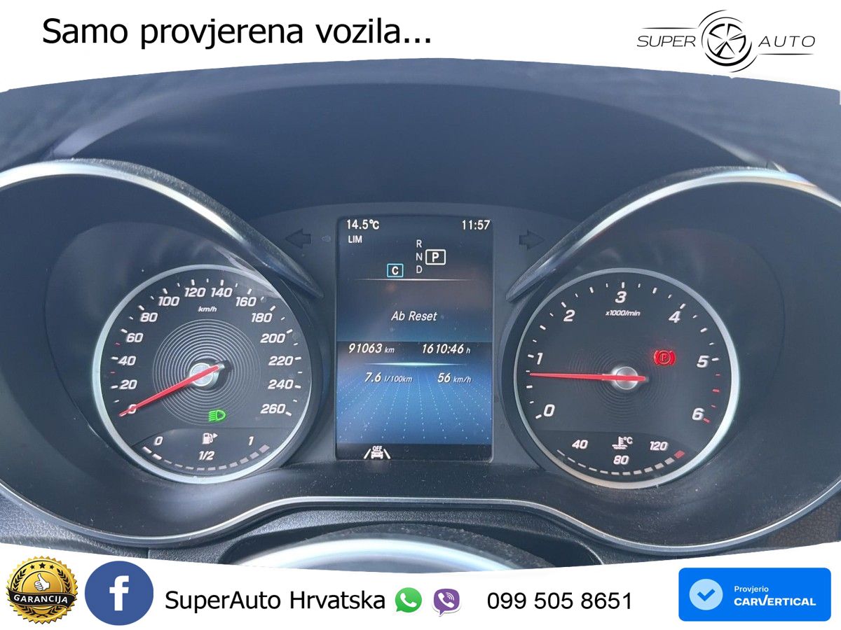 Mercedes GLC 220d (194 KS) 4MATIC G-TRONIC LED+GR SJED+ACC