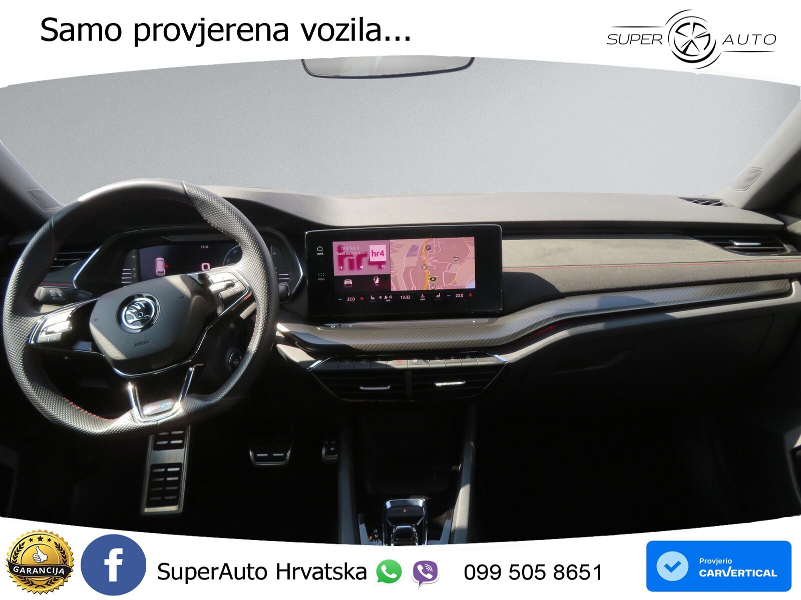 Škoda Octavia Combi RS 2.0 TDI (200 KS) DSG LED+GR SJED+ACC