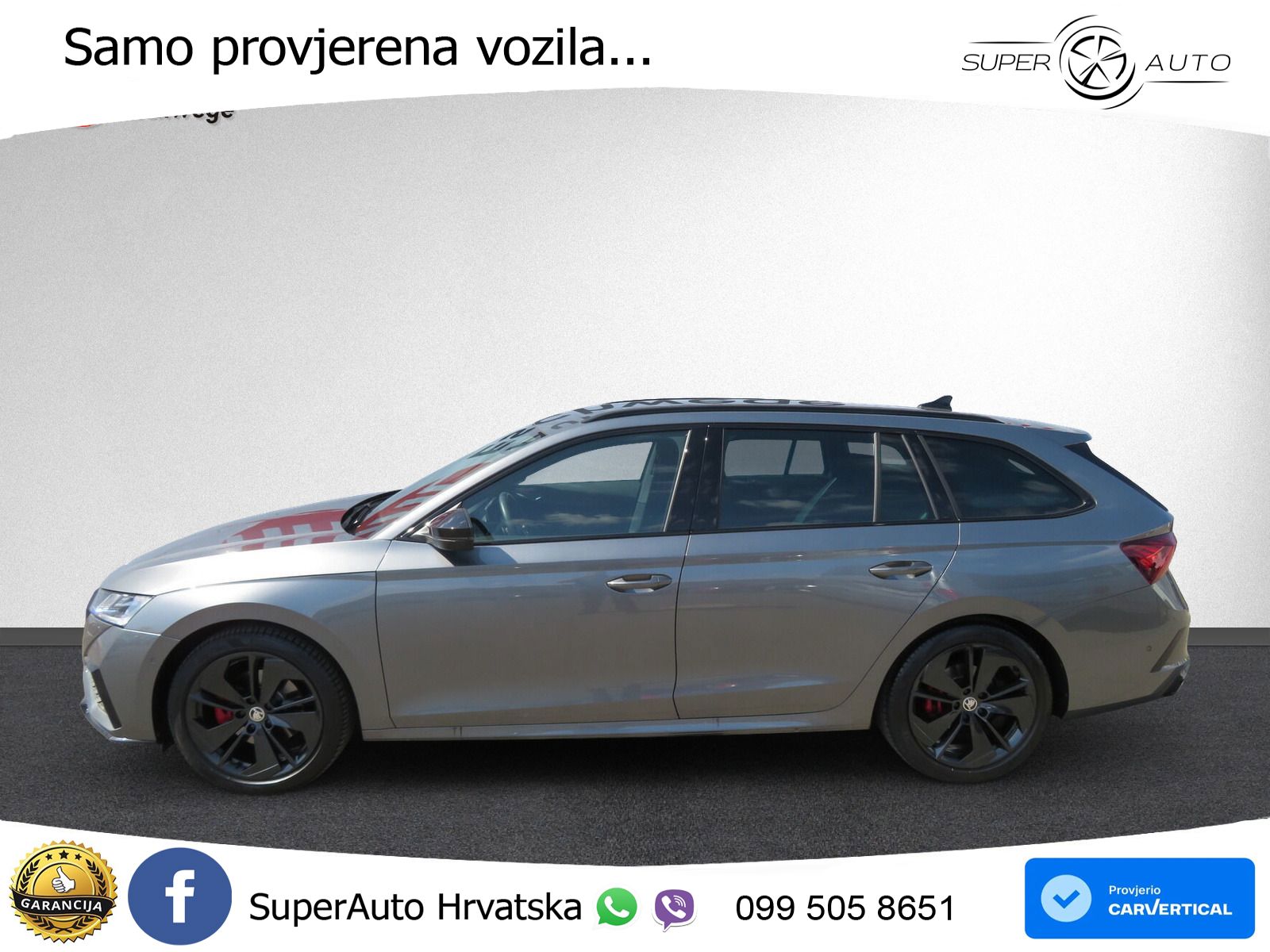 Škoda Octavia Combi RS 2.0 TDI (200 KS) DSG LED+GR SJED+ACC