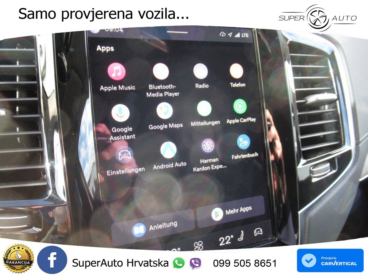 Volvo XC90 2.0 B5 Diesel AWD Automatic ZRAČNI+ACC+4xGR SJED+360