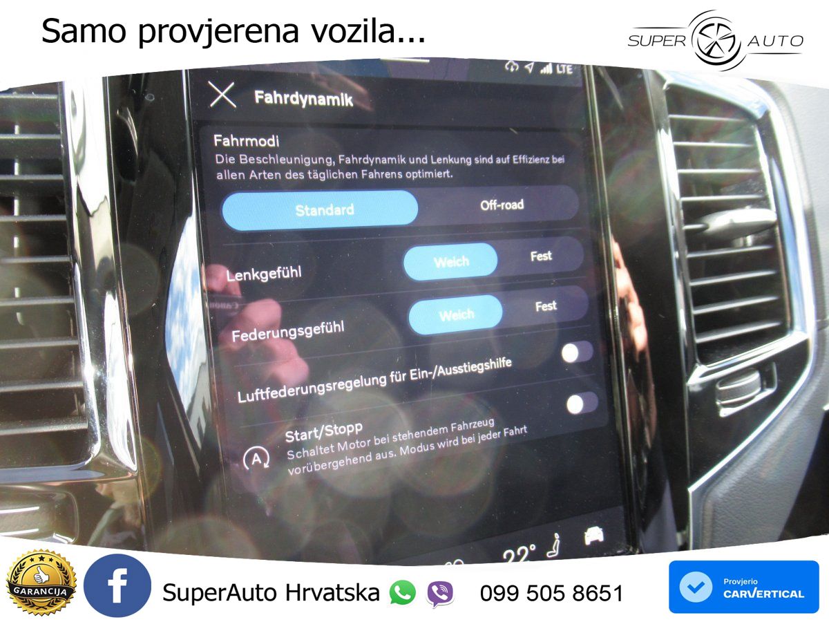 Volvo XC90 2.0 B5 Diesel AWD Automatic ZRAČNI+ACC+4xGR SJED+360
