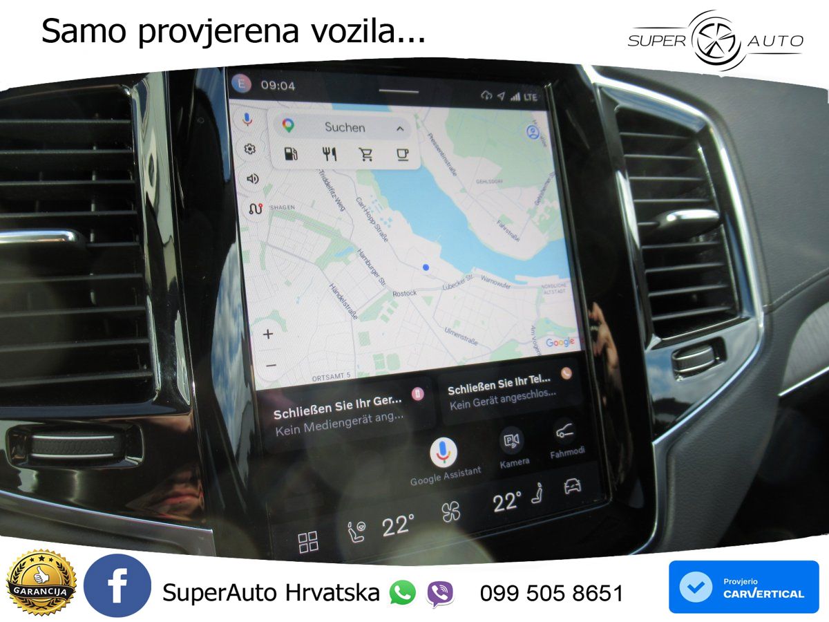 Volvo XC90 2.0 B5 Diesel AWD Automatic ZRAČNI+ACC+4xGR SJED+360