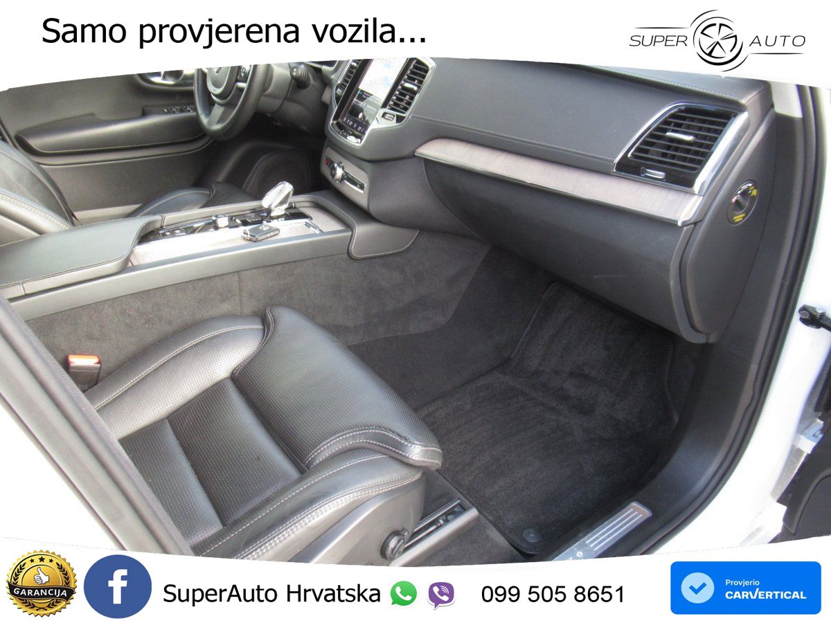 Volvo XC90 2.0 B5 Diesel AWD Automatic ZRAČNI+ACC+4xGR SJED+360