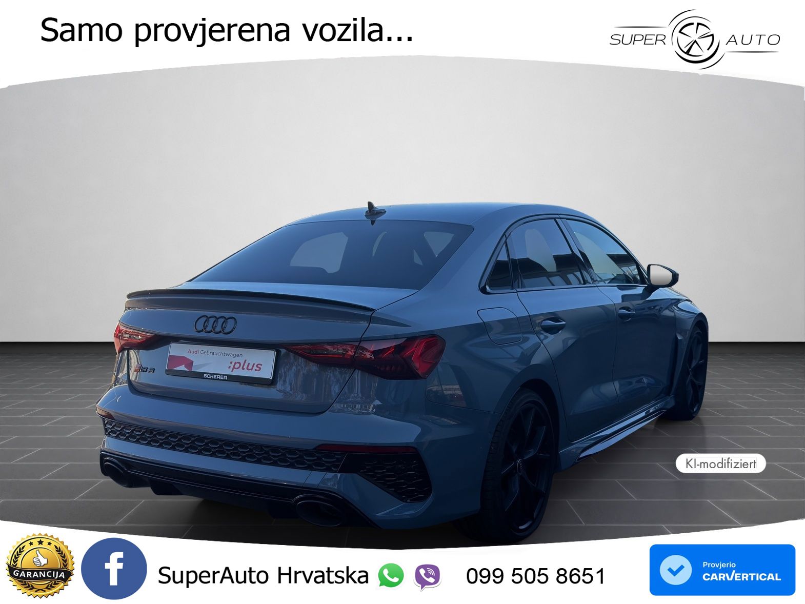 Audi RS3 Sedan 2.5 TFSI (400 KS) quattro S tronic