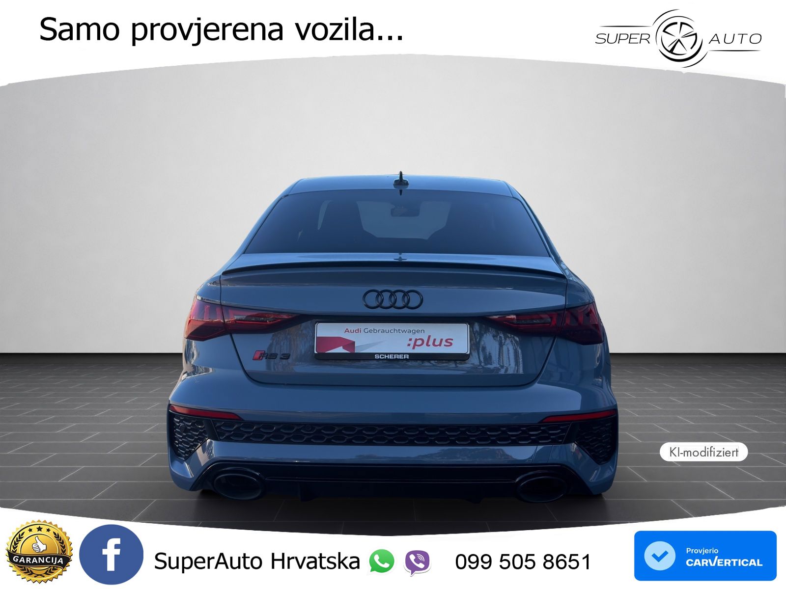 Audi RS3 Sedan 2.5 TFSI (400 KS) quattro S tronic