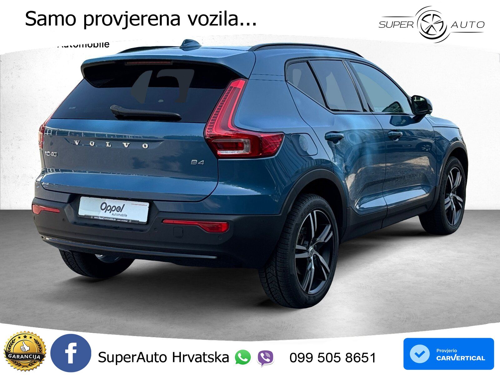 Volvo XC40 2.0 B4 AWD 197 KS Automatic LED+GR SJED+ACC