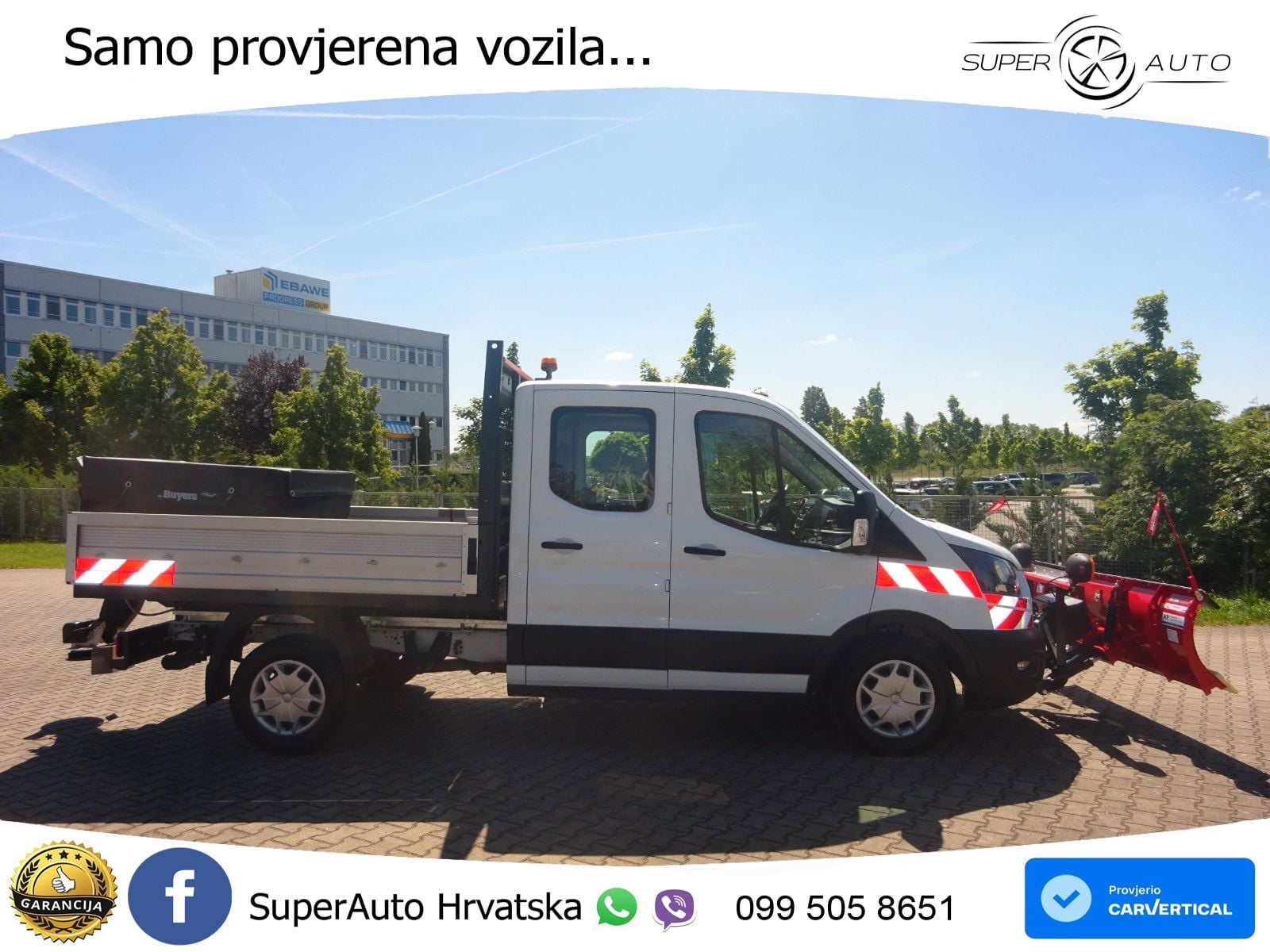 Ford Transit Doka Pritsche 350 L2 4x4 Winterdienst 131 KS