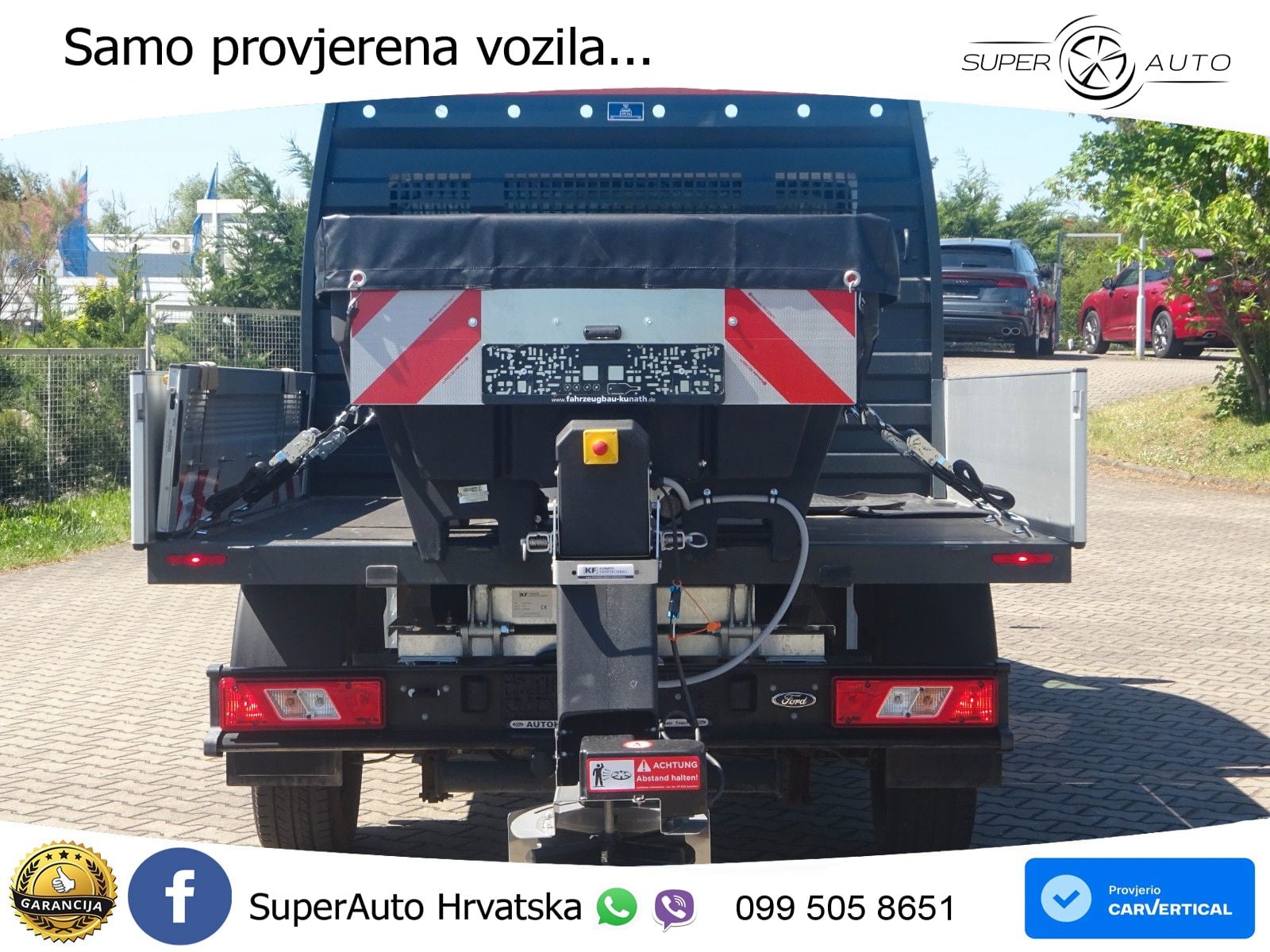 Ford Transit Doka Pritsche 350 L2 4x4 Winterdienst 131 KS