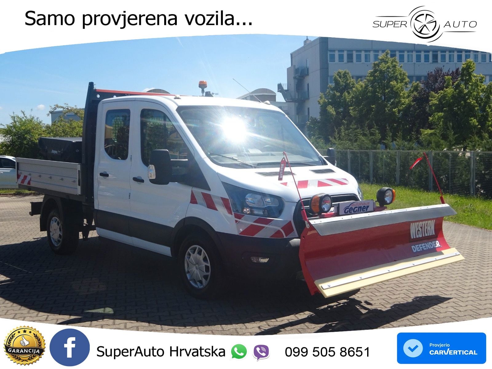 Ford Transit Doka Pritsche 350 L2 4x4 Winterdienst 131 KS