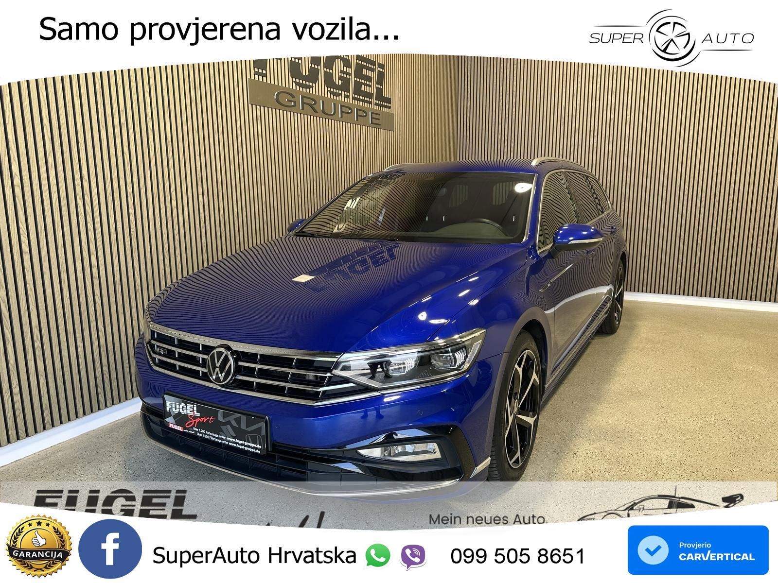 Volkswagen Passat Variant 2.0 TDI (200 KS) DSG R-Line MATRIX+GR SJED+KAM