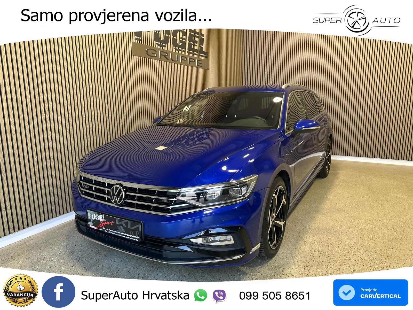 Volkswagen Passat Variant 2.0 TDI (200 KS) DSG R-Line MATRIX+GR SJED+KAM