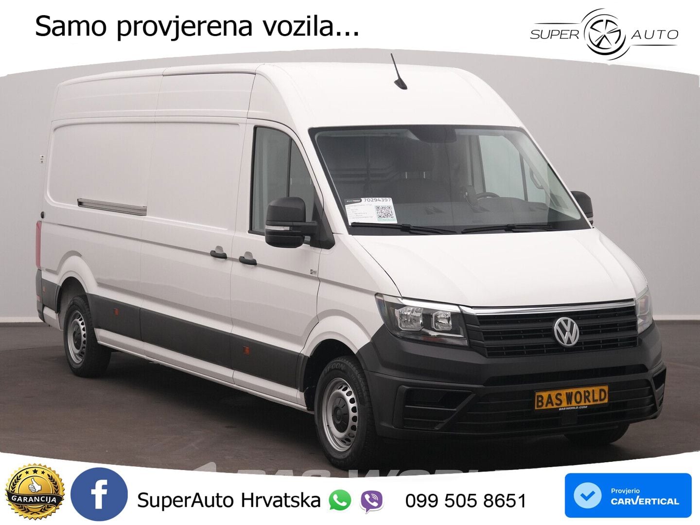 Volkswagen Crafter 177pk Koelwagen Carrier Viento 350 L4H3 179 KS