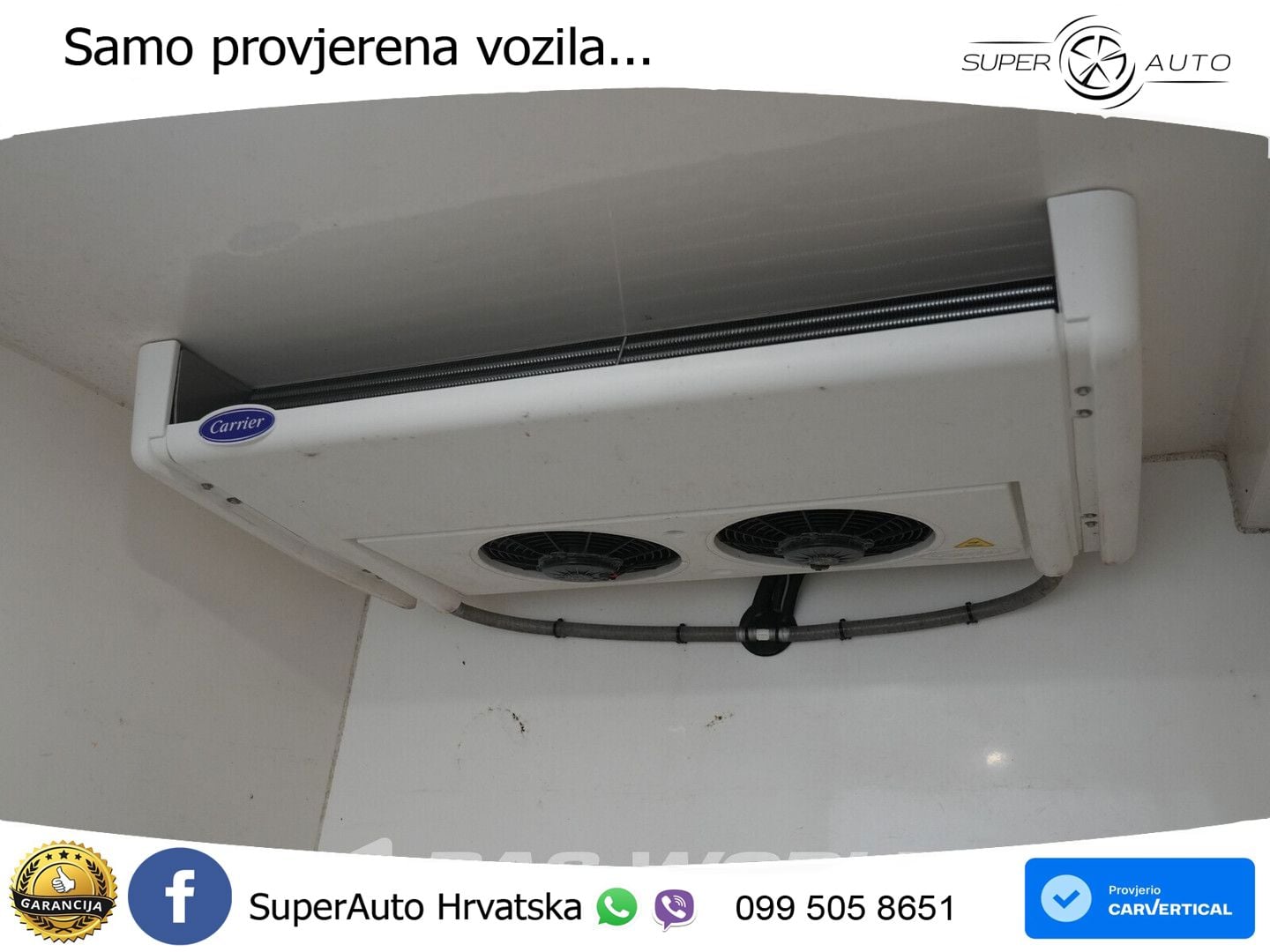 Volkswagen Crafter 177pk Koelwagen Carrier Viento 350 L4H3 179 KS