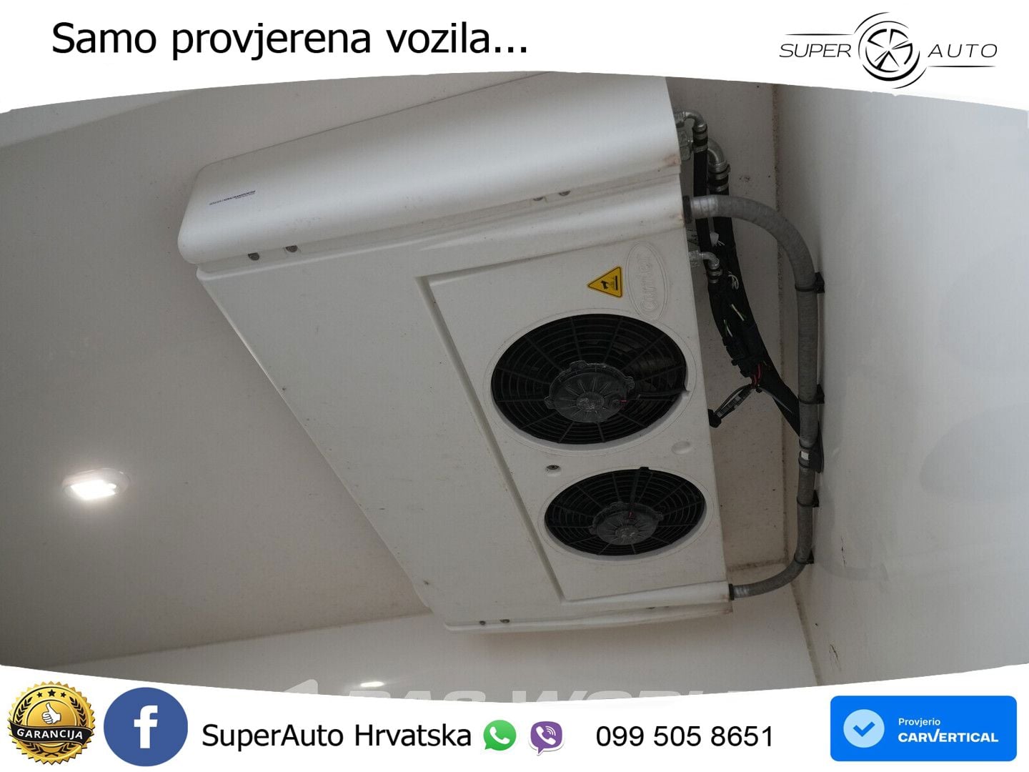 Volkswagen Crafter 177pk Koelwagen Carrier Viento 350 L4H3 179 KS