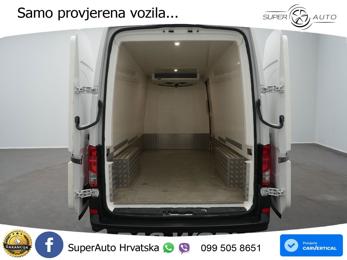 Volkswagen Crafter 177pk Koelwagen Carrier Viento 350 L4H3 179 KS