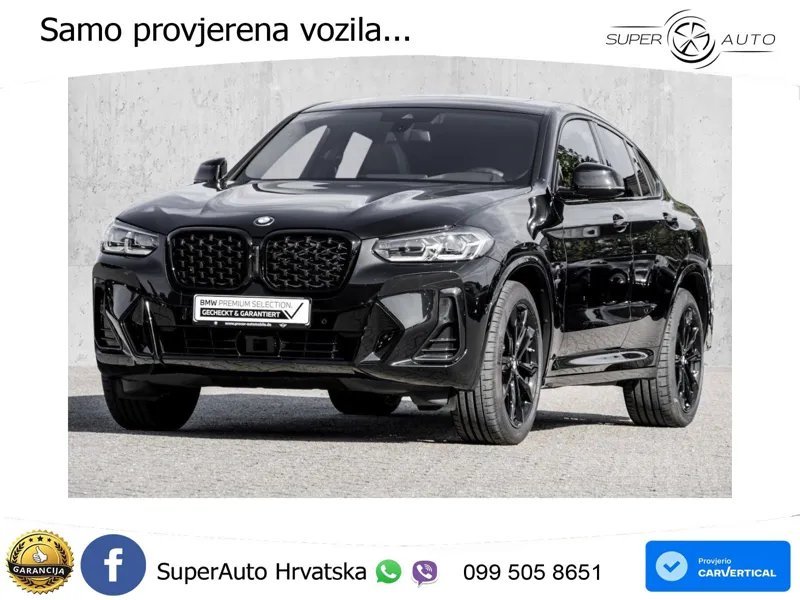BMW X4 30d (286 KS) xDrive Steptronic M Sport LED+GR SJED+ACC