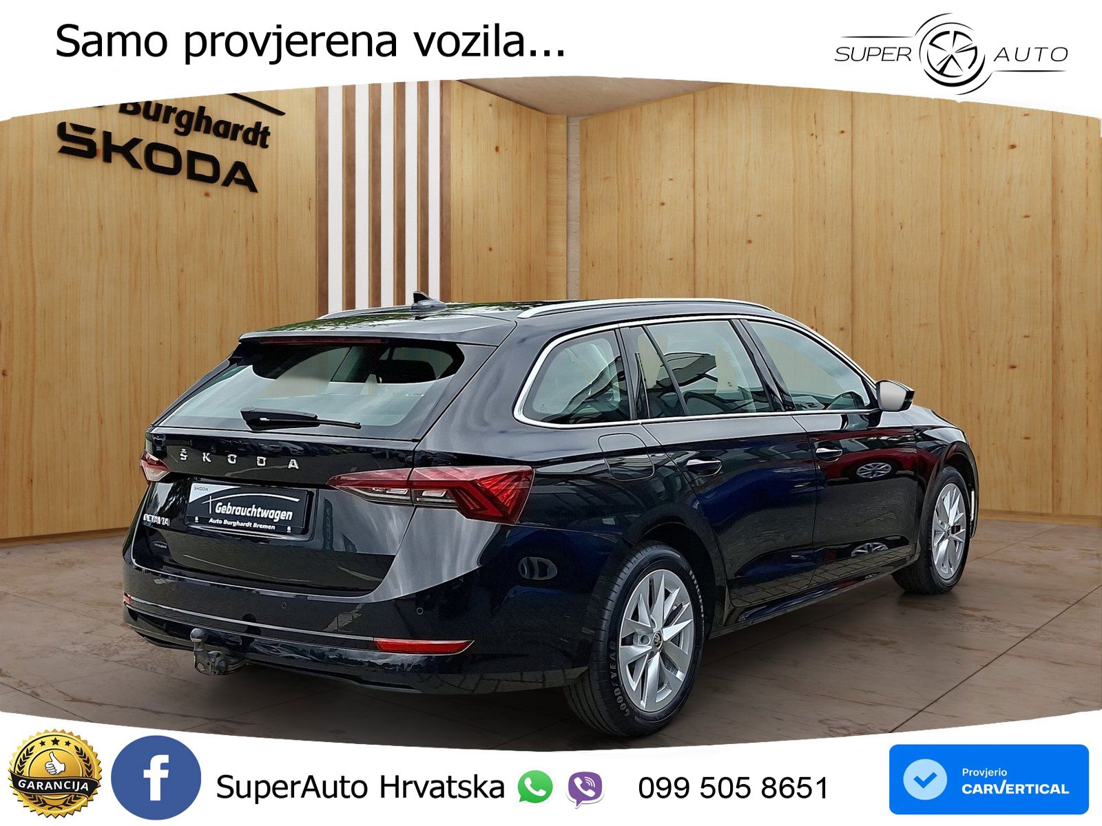 Škoda Octavia Combi 2.0 TDI (150 KS) LED+GR SJED+ACC
