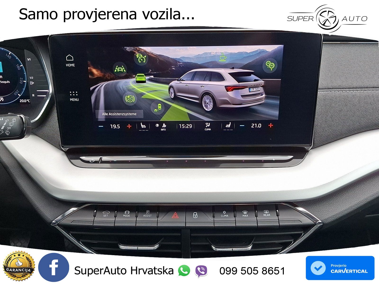 Škoda Octavia Combi 2.0 TDI (150 KS) LED+GR SJED+ACC