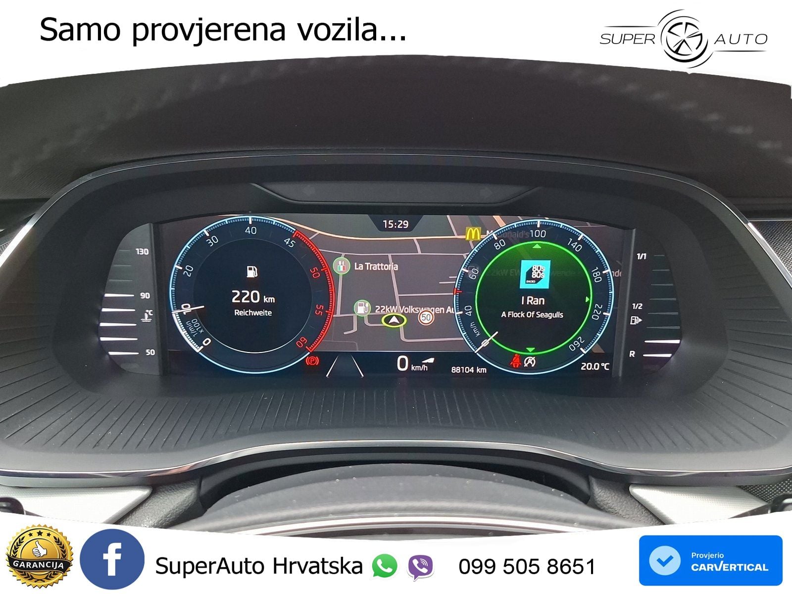 Škoda Octavia Combi 2.0 TDI (150 KS) LED+GR SJED+ACC