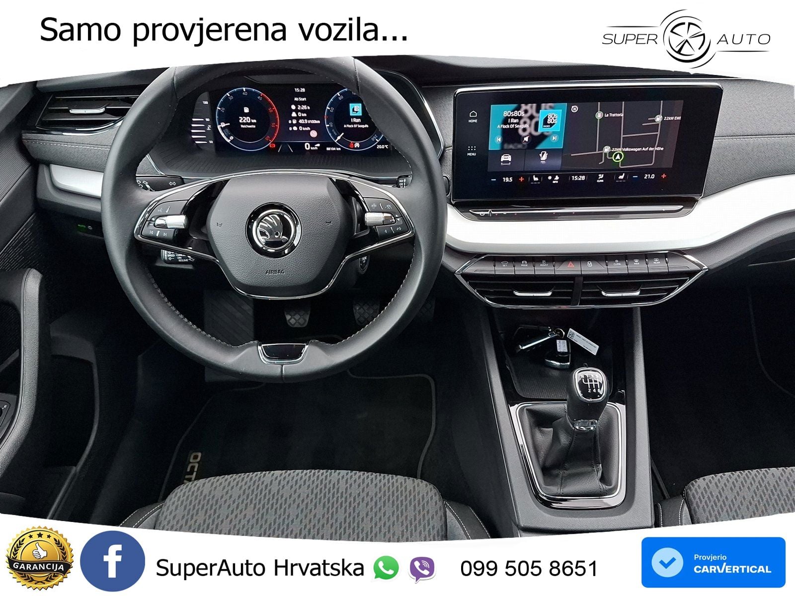 Škoda Octavia Combi 2.0 TDI (150 KS) LED+GR SJED+ACC