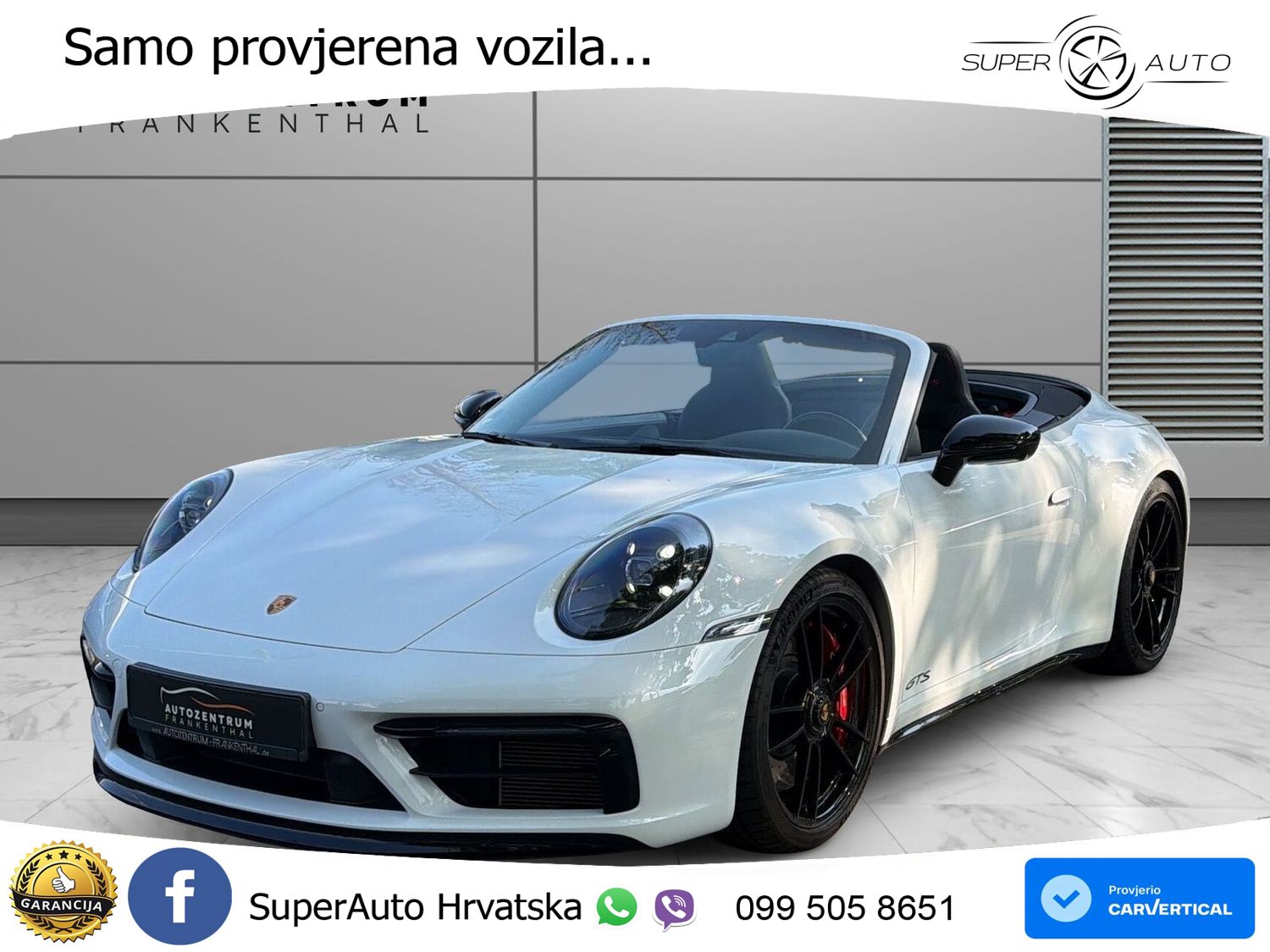 Porsche 911 Carrera GTS Cabriolet 3.0 (480 KS) PDK