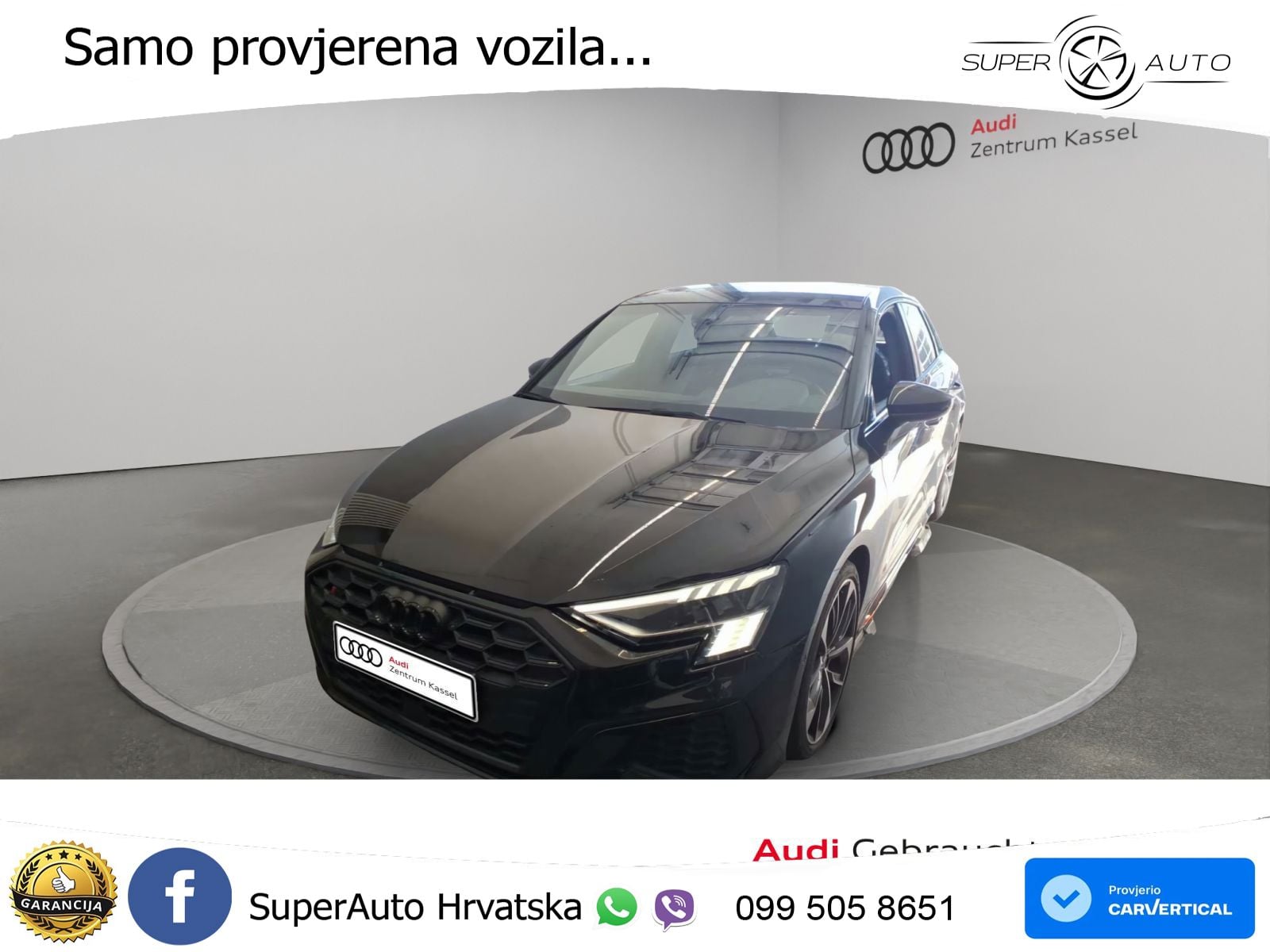 Audi S3 2.0 TFSI (310 KS) quattro S tronic MATRIX+GR SJED+KAM