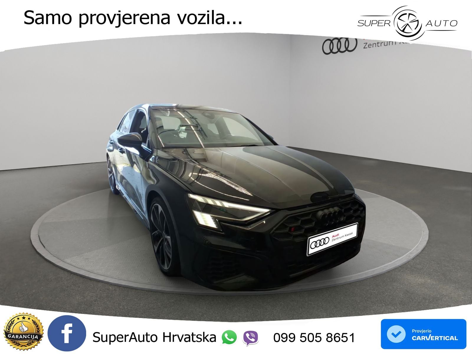 Audi S3 2.0 TFSI (310 KS) quattro S tronic MATRIX+GR SJED+KAM