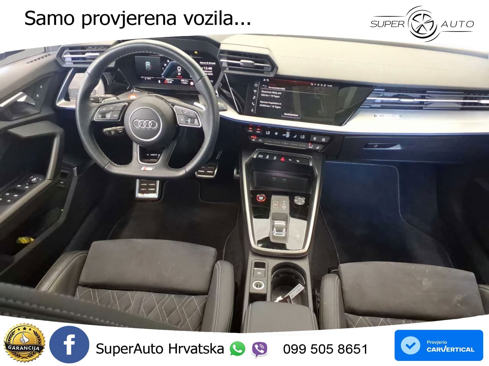 Audi S3 2.0 TFSI (310 KS) quattro S tronic MATRIX+GR SJED+KAM