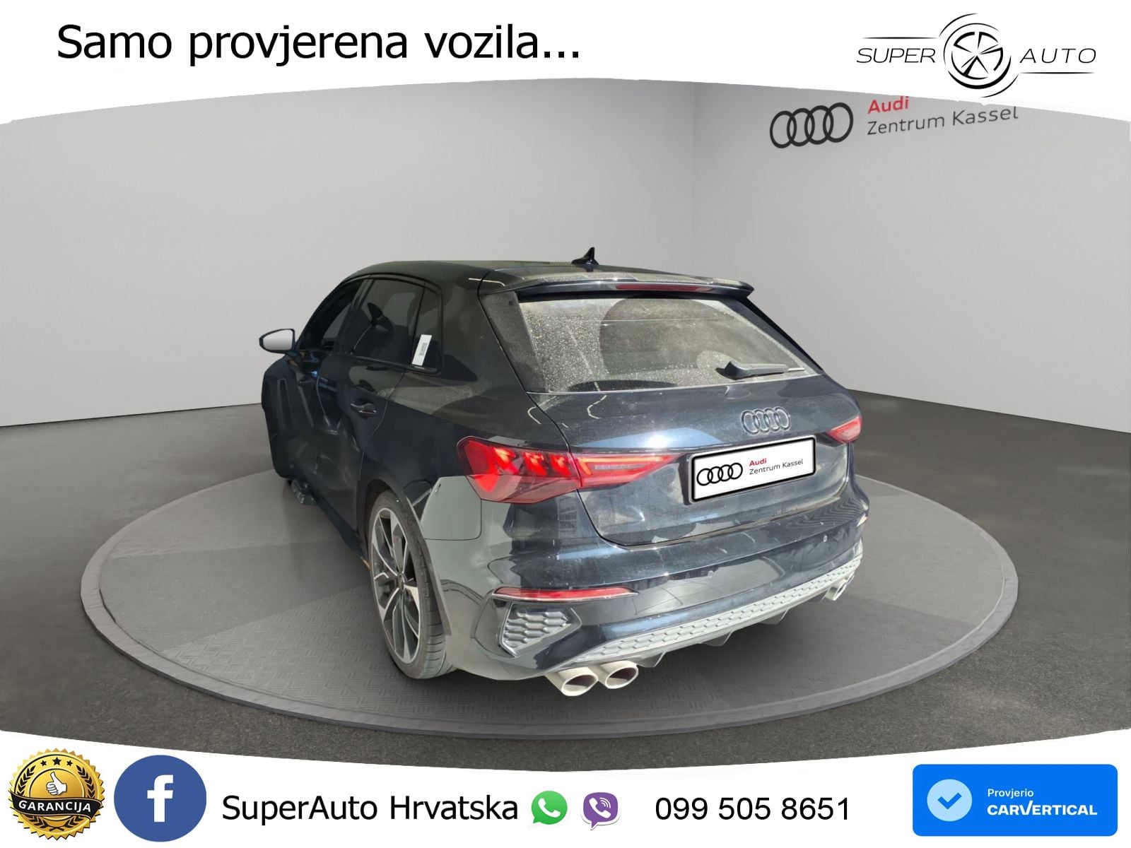 Audi S3 2.0 TFSI (310 KS) quattro S tronic MATRIX+GR SJED+KAM